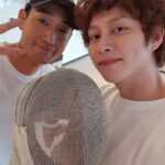 Kim Hee-chul Instagram – 정환이랑🍒🐷🥇🤺🐷