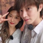 Kim Hee-chul Instagram - 내 짝꿍💚👫🏫 #아는형님 #설현
