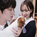 Kim Hee-chul Instagram – 주인을 버린 기복이🐶🐕
.
.
#aespa #아는형님