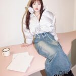 Kim Hyuna Instagram - Dazy&Cosmopolitan 🖤