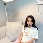 Kim Ji-Yu Instagram - 🤍 5월 마지막 날….. 좋은 소식 감사합니다💓