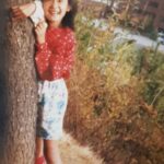 Kim Ji-min Instagram - 내 새끼면 너무 예쁜데.. 나 어렸을적이라하니 그닥 막~이쁘진 않네ㅋㅋㅋㅋ나 역변의 아이콘!