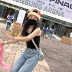 Kim Ji-sook Instagram – 내가!!! LCK를 직관 하다니!!!🏆
.
#LCK #SummerFinals