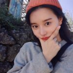 Kim Ji-won Instagram - 작년 제주도💓