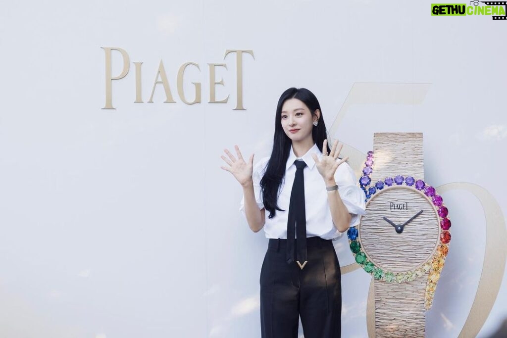 Kim Ji-won Instagram - 피아제 라임라이트 갈라 50주년 전시💎 #Piaget #LimelightGala #피아제 #피아제라임라이트갈라50주년