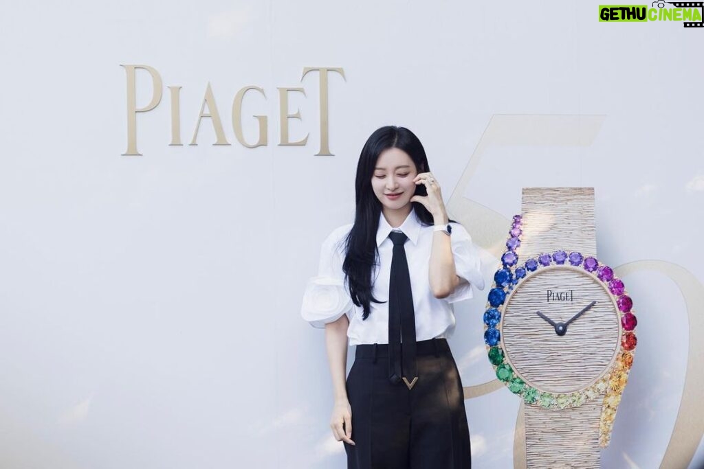 Kim Ji-won Instagram - 피아제 라임라이트 갈라 50주년 전시💎 #Piaget #LimelightGala #피아제 #피아제라임라이트갈라50주년
