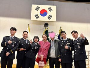 Kim Jung-eun Instagram - My love visited the location🥰