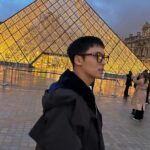 Kim Min-gyu Instagram - Paris🖤