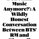 Kim Nam-joon Instagram - Musicians on Musicians - with @pharrell on @rollingstone