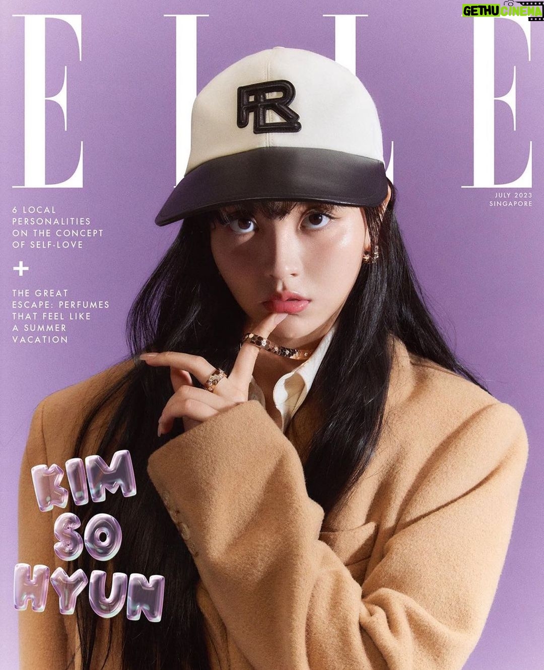 Kim So-hyun Instagram - ELLE singapore 7μνΈπ #ellesingapore