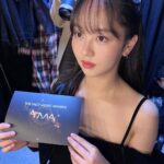 Kim So-hyun Instagram - 더팩트 뮤직 어워즈🖤 오랜만에 반갑고 즐거웠어요:)