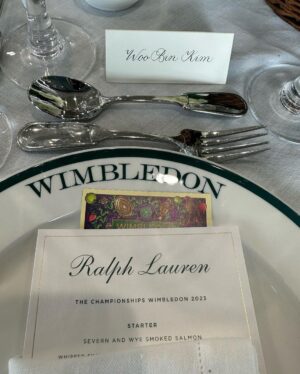 Kim Woo-bin Instagram - ⠀
Wimbledon men's singles finals 2023
@ralphlauren 🎾