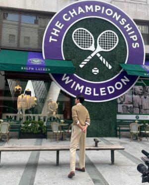 Kim Woo-bin Instagram - ⠀
Wimbledon men's singles finals 2023
@ralphlauren 🎾