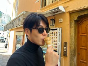 Kim Woo-bin Instagram - 🍦