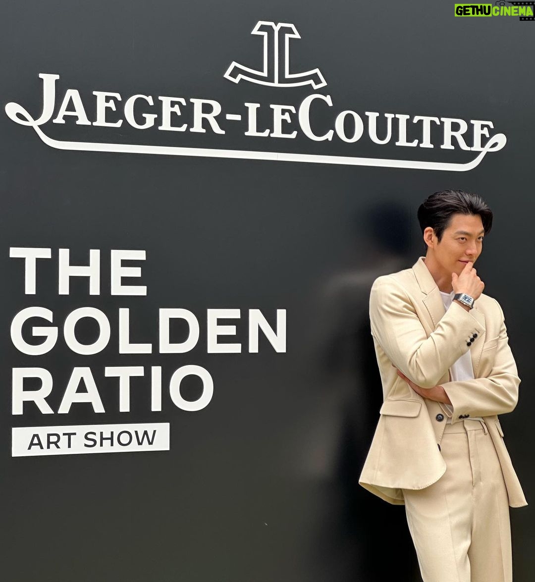 Kim Woo-bin Instagram - @jaegerlecoultre THE GOLDEN RATIO ART SHOW ⠀