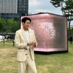 Kim Woo-bin Instagram - @jaegerlecoultre THE GOLDEN RATIO ART SHOW ⠀