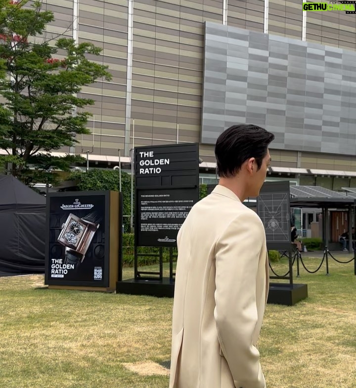 Kim Woo-bin Instagram - @jaegerlecoultre THE GOLDEN RATIO ART SHOW ⠀