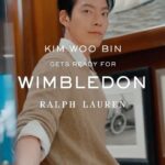 Kim Woo-bin Instagram - @ralphlauren 🟣🎾 @wimbledon