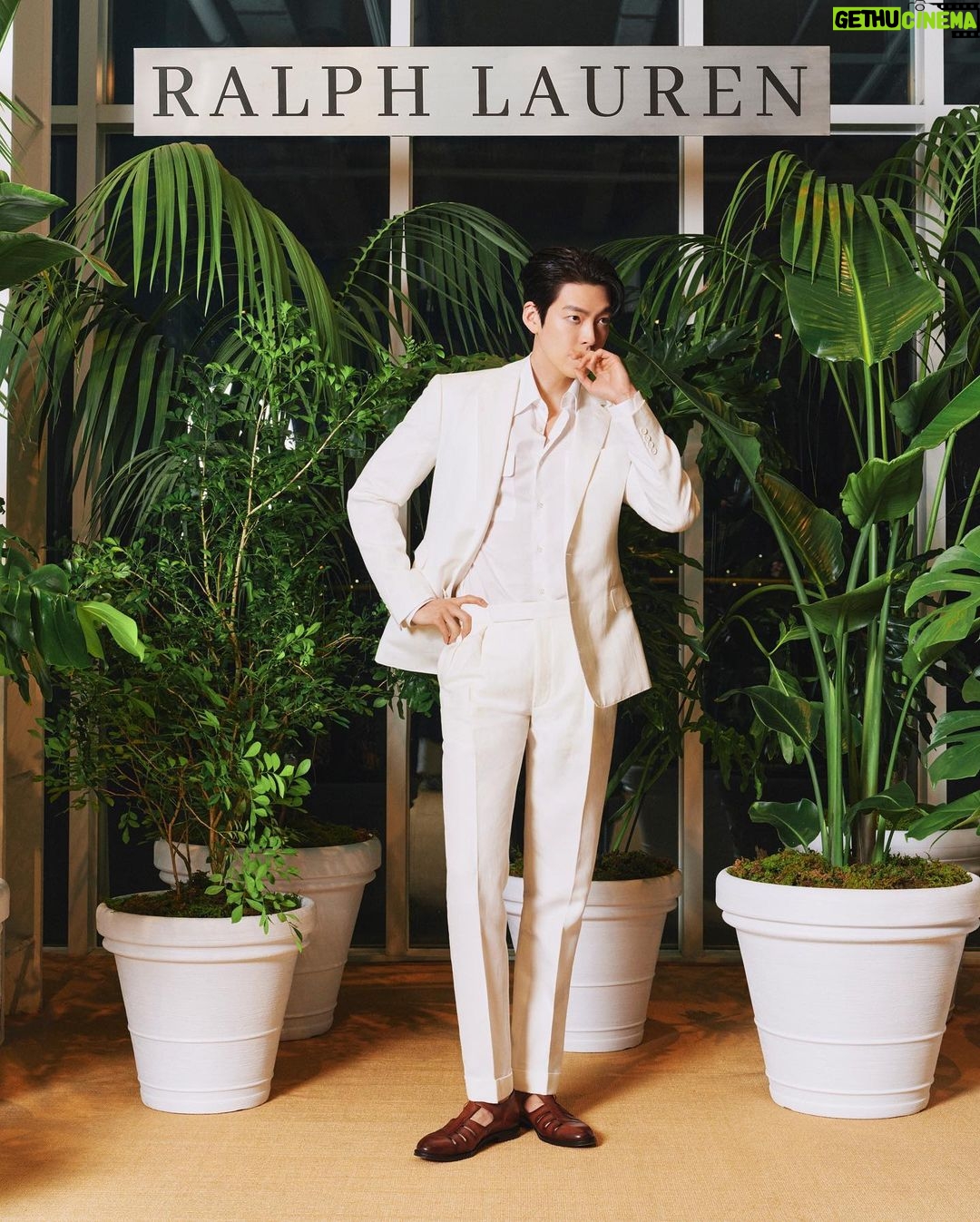 Kim Woo-bin Instagram - @ralphlauren🌿 #RLSP23 #RLCaliforniaDreaming #RalphLauren #RLPurpleLabel #RLCollection