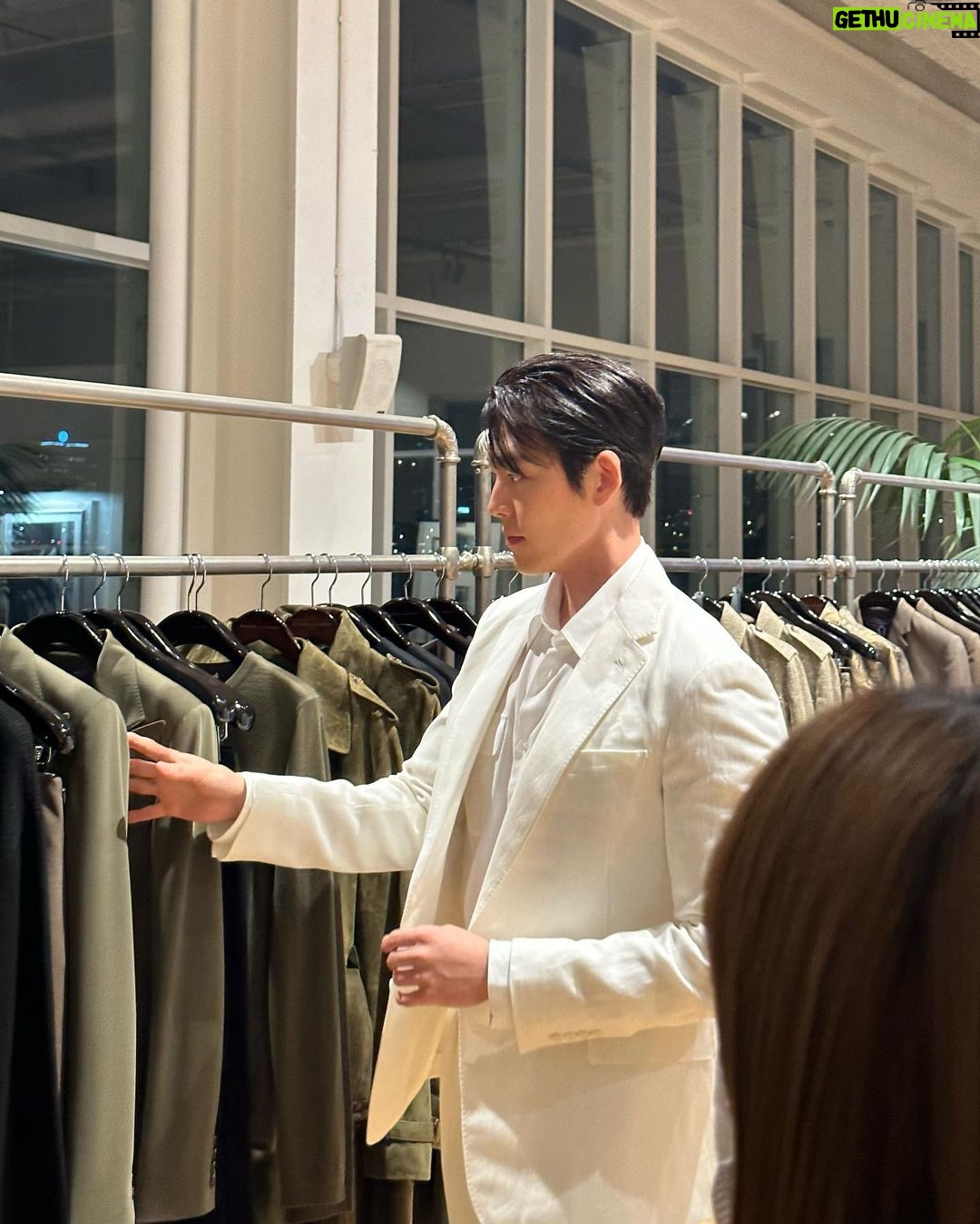 Kim Woo-bin Instagram - @ralphlauren🌿 #RLSP23 #RLCaliforniaDreaming #RalphLauren #RLPurpleLabel #RLCollection