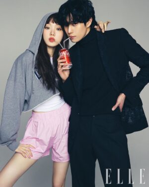 Kim Young-dae Instagram - ELLE, 태성한별 A&B컷✨
#별똥별