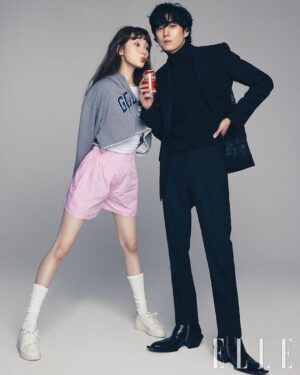 Kim Young-dae Instagram - ELLE, 태성한별 A&B컷✨
#별똥별