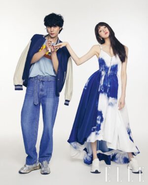Kim Young-dae Instagram - ELLE, 태성한별 A&B컷✨
#별똥별