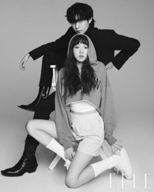 Kim Young-dae Instagram - ELLE, 태성한별 A&B컷✨
#별똥별