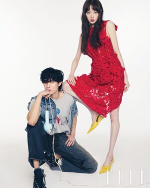 Kim Young-dae Instagram - ELLE, 태성한별 A&B컷✨
#별똥별