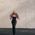 Kimora Blac Instagram - Yes, and? @FashionNova Wearing 'Body Talk Mesh Maxi Dress' Los Angeles, California