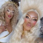 Kimora Blac Instagram - Kimora Thunderfuck Thank you so much to my sister @trinitythetuck for having me be a part of her new holiday project! Literally so much fun! @theonlyalaska5000 🤍 Hair by @wigsbyhassoon Costume by @tonyiniguezdesigns Los Angeles, California