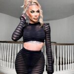 Kimora Blac Instagram – Favorite black dress in @FashionNova 

Wearing ‘Living Lavish Skirt Set’ Los Angeles, California