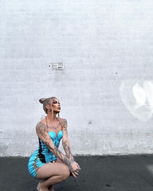Kimora Blac Instagram - Sweet talk to me on @FashionNova 

Wearing 'Ruff Rider Mini Dress'