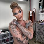 Kimora Blac Instagram – She said blue eye shadow tonight 

Wearing ‘butterflies palette’ @plouise_makeup_academy 
Hair by @hairbymaribel Los Angeles, California