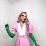Kimora Blac Instagram - A new 50's 2024 me in @FashionNova Wearing 'Audrey Blazer Mini Dress' Los Angeles, California