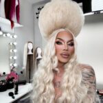 Kimora Blac Instagram - Kimora Thunderfuck Thank you so much to my sister @trinitythetuck for having me be a part of her new holiday project! Literally so much fun! @theonlyalaska5000 🤍 Hair by @wigsbyhassoon Costume by @tonyiniguezdesigns Los Angeles, California