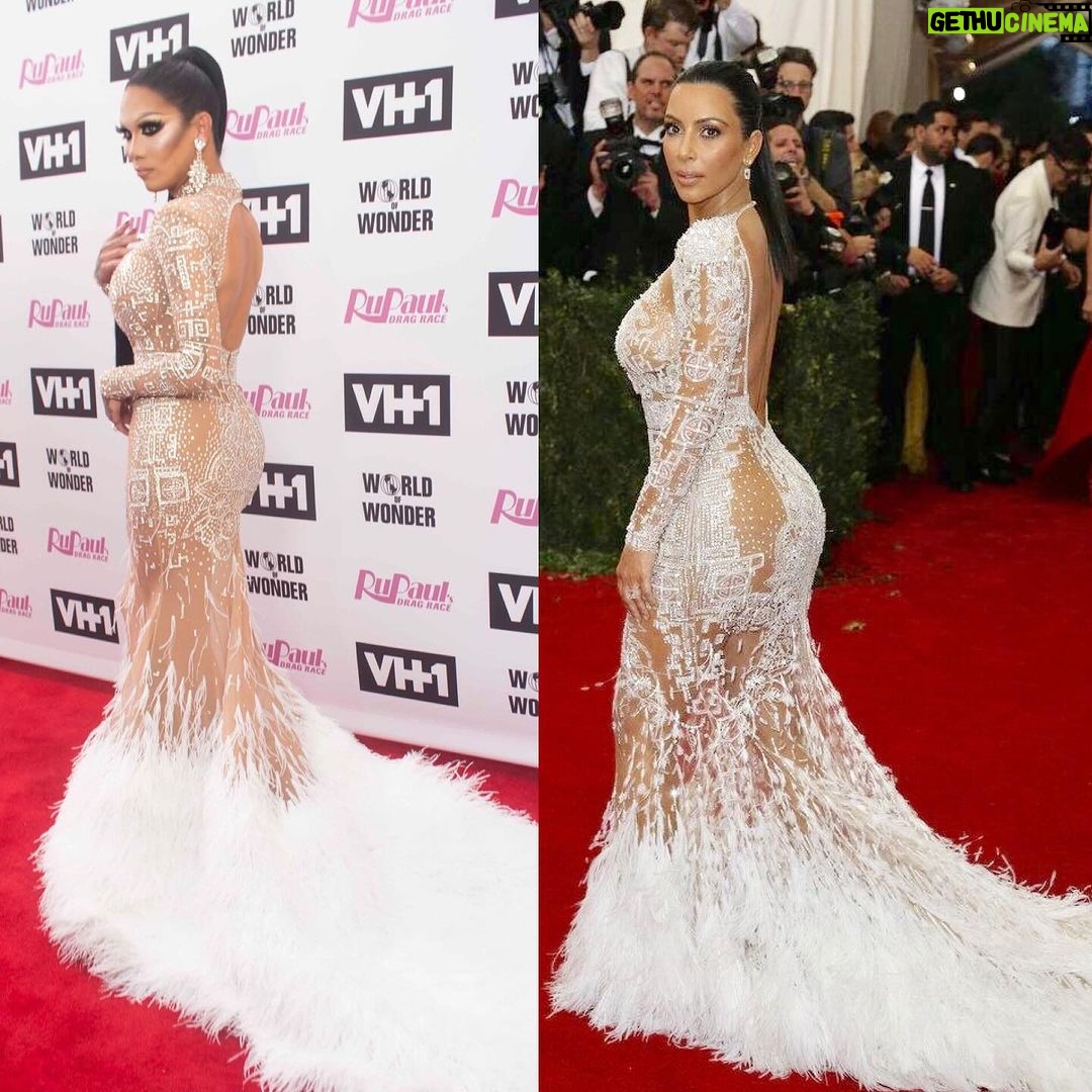 Kimora Blac Instagram - Seven years ago @rupaulsdragrace @rupaulofficial @worldofwonder changed my life! I will always remember the call I got to start my dreams as an entertainer! Thank you to all my supporters, my fans, all the venues and people that have been in my life since day one and continuously showcase me every single year I am so beyond Grateful to be a part of an amazing legacy, and will continue to do my part every single day to maintain this amazing legacy A big thank you to my @onlyonecalvi for dressing me!!! Los Angeles, California