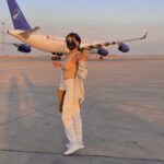 Kinda Hanna Instagram - #wishmeluck 🙏🏻 Damascus International Airport - مطار دمشق الدولي