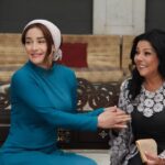 Kinda Hanna Instagram - عائلة عزمي بيك مسلسل #الكندوش 🥰 @mb1.production photos by @nabil.nejem67 Damascus, Syria
