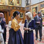 King Charles III of the United Kingdom Instagram - During a reception at Windsor Castle to celebrate the newly announced Modern-Day Miniature Library, created to mark Queen Mary’s Dolls’ House’s Centenary, The Queen was shown her own handwritten contribution to the initiative for the first time, in its final form. Keep an eye on @royalcollectiontrust to explore more miniature handwritten manuscripts written by 20 contemporary writers and illustrators - from short stories, poetry and illustrated tales to plays, articles and recipes, many inspired by the Dolls’ House or written specially for the occasion!