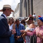 King Charles III of the United Kingdom Instagram – The Duke of Edinburgh is in St Helena! 🇸🇭

🐢 HRH was welcomed to one of the most remote inhabited islands by Jonathan the Tortoise, who, at 191 years old, is the oldest living land animal in the world!

Born in the reign of William IV, the Seychelles giant tortoise has lived through seven British monarchs, with King Charles III becoming the eighth monarch of his lifespan so far.

⬅️ HRH is not the first Member of the Royal Family to have met Jonathan, who previously spent time with King George VI, Queen Elizabeth The Queen Mother, Queen Elizabeth II (when she was Princess Elizabeth) and Princess Margaret in 1947.

During his time on the island so far, The Duke has also…

⛰️ Viewed the spectacular sights of Jacob’s Ladder, a 699-step staircase that leads to Ladder Hill Fort.

👋 Met members of the local community at Grand Parade.

🧑‍⚕️ Heard about the important role that the Princess Royal Community Care Centre plays for local residents and saw the Centre’s cornerstone, which was laid by The Princess Royal during her visit in 2002!

Head to royal.uk (link in bio) to read more about HRH’s time on the island so far!