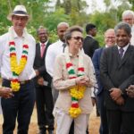 King Charles III of the United Kingdom Instagram - Thank you to everyone who welcomed Her Royal Highness and Sir Tim Laurence to Kandy and Jaffna today! 🇱🇰 🤝 The Princess joined The Halo Trust, Mines Advisory Group, United Nations Development Programme and International Organisation for Migration at The Halo Trust’s Muhamalai Demining and Resettlement Site. Her Royal Highness met members of the community who have resettled on the land following successful mine clearances. 📚 At Jaffna Public Library, The Princess met members of Sri Lanka’s Tamil and northern communities and hear how the library is a symbol of northern education and culture. 🙏 Earlier, at the Temple of the Sacred Tooth Relic in Kandy, Her Royal Highness toured the historic Buddhist Temple and took part in a traditional ceremony with the Acting Chief Custodian.