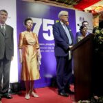 King Charles III of the United Kingdom Instagram - 🇱🇰 On their final day in Colombo, The Princess Royal and Sir Tim Laurence were welcomed to the Vajira Pillayar Kovil, a Hindu Temple and joined the Chief Priest in taking part in a special pooja blessing. At the Commonwealth War Graves Commission’s Jaawatte Cemetery, HRH attended a Service of Remembrance and lay a wreath to commemorate all who lost their lives in both World Wars. At the British Council, The Princess heard about the organisation’s work to build relationships between the UK and Sri Lanka through education, arts and cultural ties. HRH also viewed The Arches of Awe exhibition, which features photographs of the 21 arches or ‘thoranas’ built across Colombo to welcome Queen Elizabeth II during a visit to Sri Lanka in 1954. This evening, HRH celebrated 75 years of diplomatic relationships between the UK and Sri Lanka at a reception hosted by the British High Commissioner. Head to royal.uk (link in bio) to read more about HRH’s visit to the country.