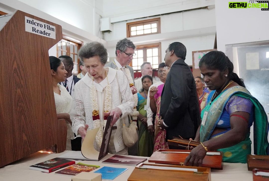 King Charles III of the United Kingdom Instagram - Thank you to everyone who welcomed Her Royal Highness and Sir Tim Laurence to Kandy and Jaffna today! 🇱🇰 🤝 The Princess joined The Halo Trust, Mines Advisory Group, United Nations Development Programme and International Organisation for Migration at The Halo Trust’s Muhamalai Demining and Resettlement Site. Her Royal Highness met members of the community who have resettled on the land following successful mine clearances. 📚 At Jaffna Public Library, The Princess met members of Sri Lanka’s Tamil and northern communities and hear how the library is a symbol of northern education and culture. 🙏 Earlier, at the Temple of the Sacred Tooth Relic in Kandy, Her Royal Highness toured the historic Buddhist Temple and took part in a traditional ceremony with the Acting Chief Custodian.