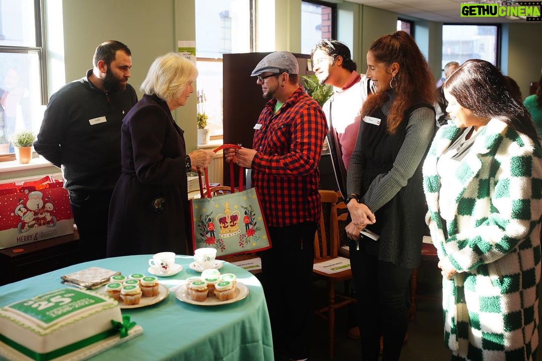 King Charles III of the United Kingdom Instagram - The Queen has spent the day in Bristol and North Somerset, beginning with a visit to celebrate 25 years of Emmaus Bristol. The charity supports individuals who have experienced homelessness, poverty and social exclusion. Those living at @EmmausBristol work in the charity’s social enterprises and receive tailored support plans, training and development opportunities. ⚒️🪑 During the visit, Her Majesty heard about the charity’s income generating streams and spent time with staff and companions, touring the warehouses where donated items are stored, repurposed, or upcycled. Later, Her Majesty visited @childrenshospicesw Charlton Farm site, which provides a homely space for children and young people with life limiting or life-threatening conditions, and their families. Touring the hospice, The Queen met staff and supporters, before joining children to decorate their Christmas tree. 🎄