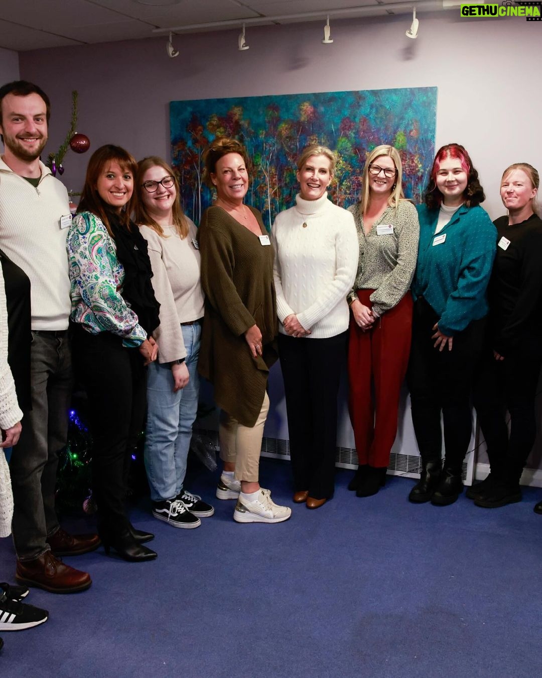 King Charles III of the United Kingdom Instagram - The Duchess of Edinburgh, @DisInitiative’s Patron, joined carers for a Christmas sing-along and a festive afternoon tea in Surrey yesterday🎶🎄🫖 @disinitiative is a charity which cares for those with complex physical disabilities and brain injuries, as well as providing a vital support network to their family members.