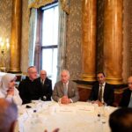 King Charles III of the United Kingdom Instagram - Today The King hosted a gathering of UK community and faith leaders at Buckingham Palace. Guests had the opportunity to discuss the challenges their communities face, and the ways in which greater cohesion and fellowship can be fostered among them. Buckingham Palace