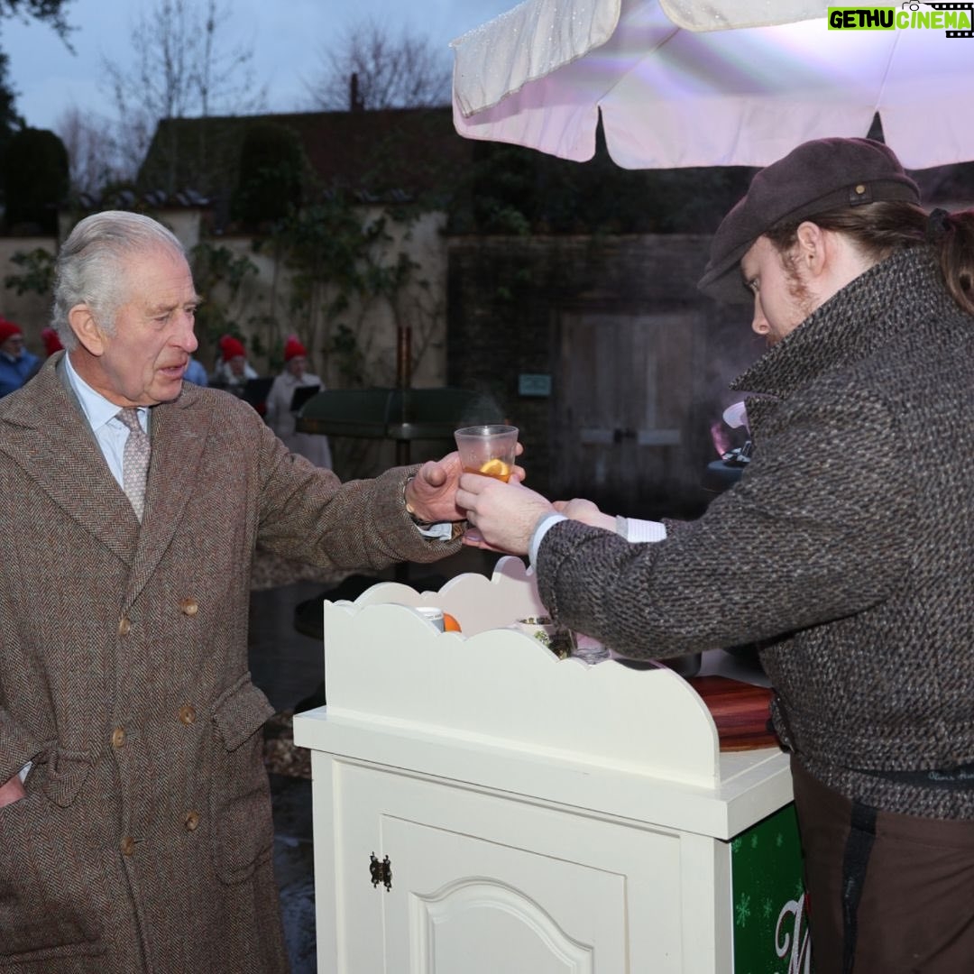 King Charles III of the United Kingdom Instagram - On Friday, His Majesty The King joined students, tutors and graduates of The King’s Foundation for a Christmas-themed Celebration of Craft at @highgrovegarden The King’s Foundation believes it is crucial to preserve the wisdom and knowledge that embodies many of the traditional building skills that have shaped the historical built environment. Graduates from The King’s Foundation’s programmes typically go on to help conserve and create some of the UK’s most important historic buildings, as well as heritage sites further afield, while also acting as flagbearers for crafts at risk of being lost. #crafts #heritageskills #highgrove #thekingsfoundation