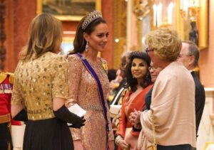 King Charles III of the United Kingdom Instagram - This evening, The King and Queen, accompanied by The Prince and Princess of Wales, welcomed the world's ambassadors to Buckingham Palace. Hosted annually, the Diplomatic Reception celebrates London as home to one of the largest Diplomatic Corps in the world. 📷 @chrisjacksongetty