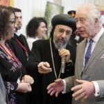 King Charles III of the United Kingdom Instagram - This morning The King attended an Advent Service and Christmas reception at The Coptic Orthodox Church Centre in Stevenage.   The Coptic Orthodox Church is one of the most ancient Churches in the world, founded in the first century in Egypt.   His Majesty met young volunteers from the Church's ministries as well as members of the congregation including six-year old Taormina who presented him with a handwritten Christmas card.              Since his visit in 2013, His Majesty has attended yearly advent services which have brought together diverse Christian communities.   These annual events form part of his ongoing efforts to encourage inter-faith dialogue and a greater understanding of different religions in Britain and abroad.